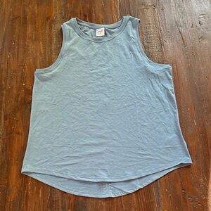 Athleta Light Blue Muscle Tee